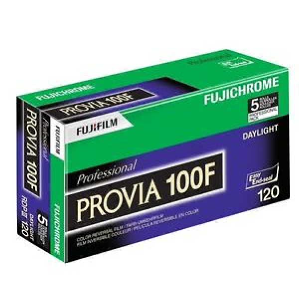 Фотопленка FUJI PROVIA 100F EP 120/1 2EXP x5 (PRO-PACK)